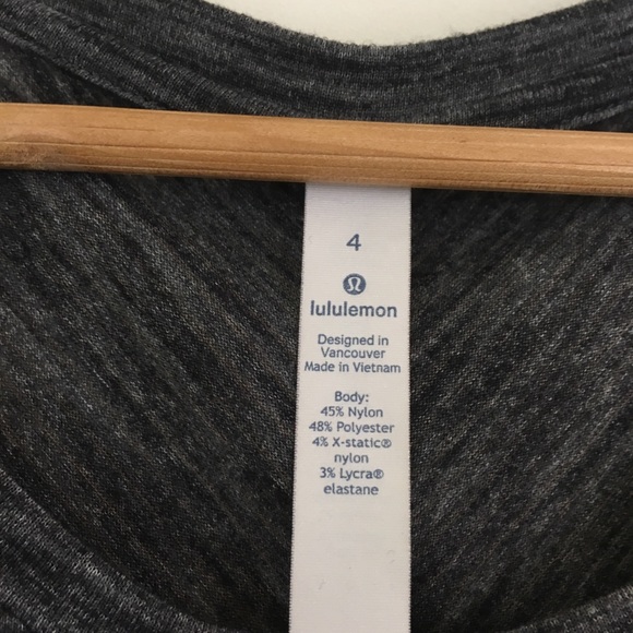 🖤SOLD🖤 Lululemon Space Dye Crewneck Athletic Tee - Picture 3 of 5
